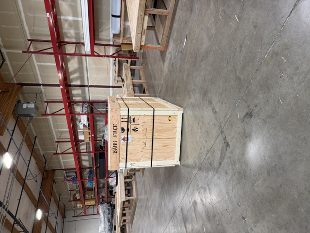 Export-ready crate — heat-treated & ISPM-15 stamped